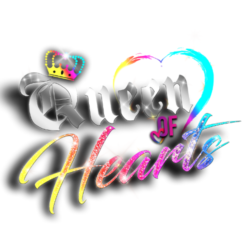Queen of Hearts logo no background